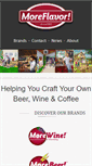 Mobile Screenshot of moreflavor.com